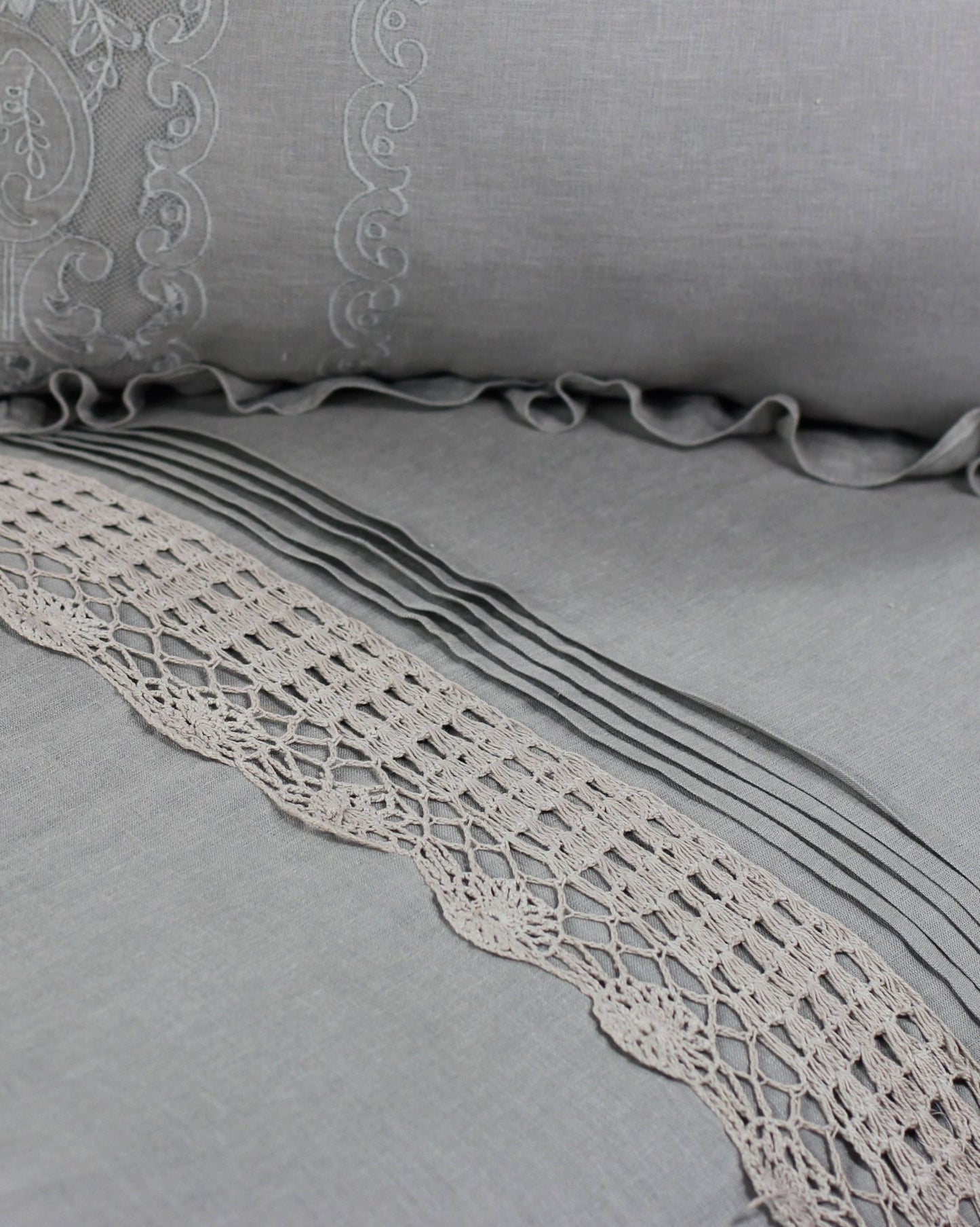 Tabitha Linen Duvet Set - Quahog Bay Bedding