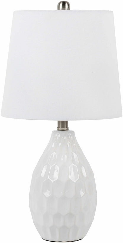 Taguig White Ceramic Table Lamp - Quahog Bay Bedding