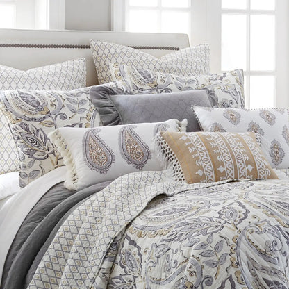 Tamsin Grey Quilt Set - Quahog Bay Bedding