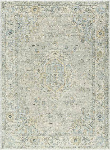 Tyche Light Gray Thick Luxe Area Rug
