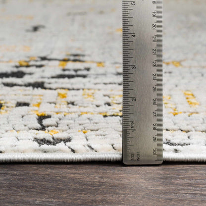 Terlingua Mustard Area Rug - Quahog Bay Bedding