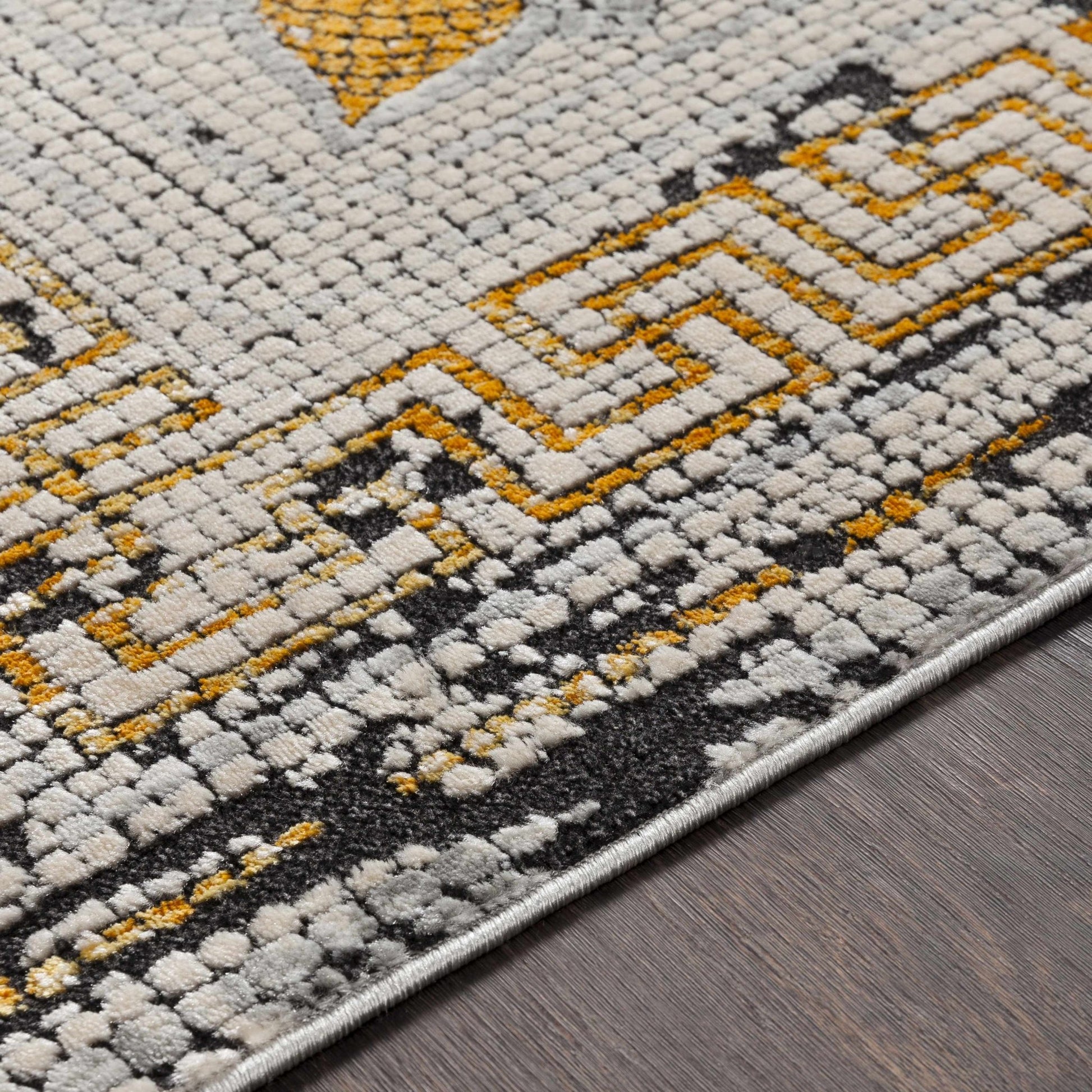 Terlingua Mustard Area Rug - Quahog Bay Bedding