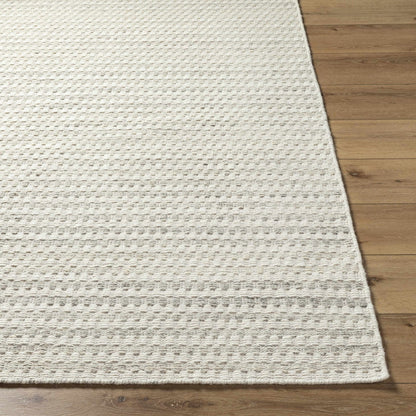 Tevah Pearl Wool Rug - Quahog Bay Bedding