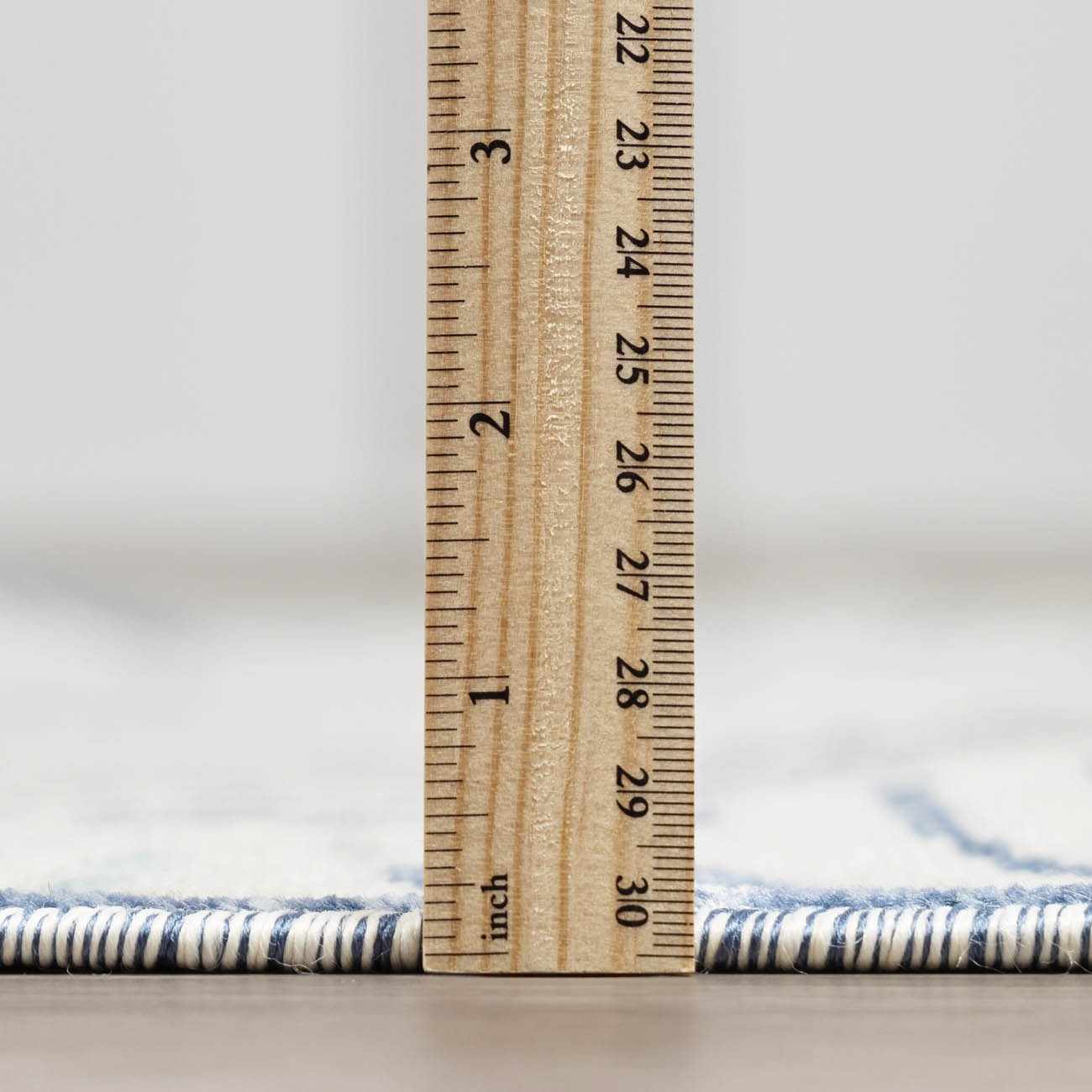 Thebarton Coastal Blue Palm Area Rug - Quahog Bay Bedding