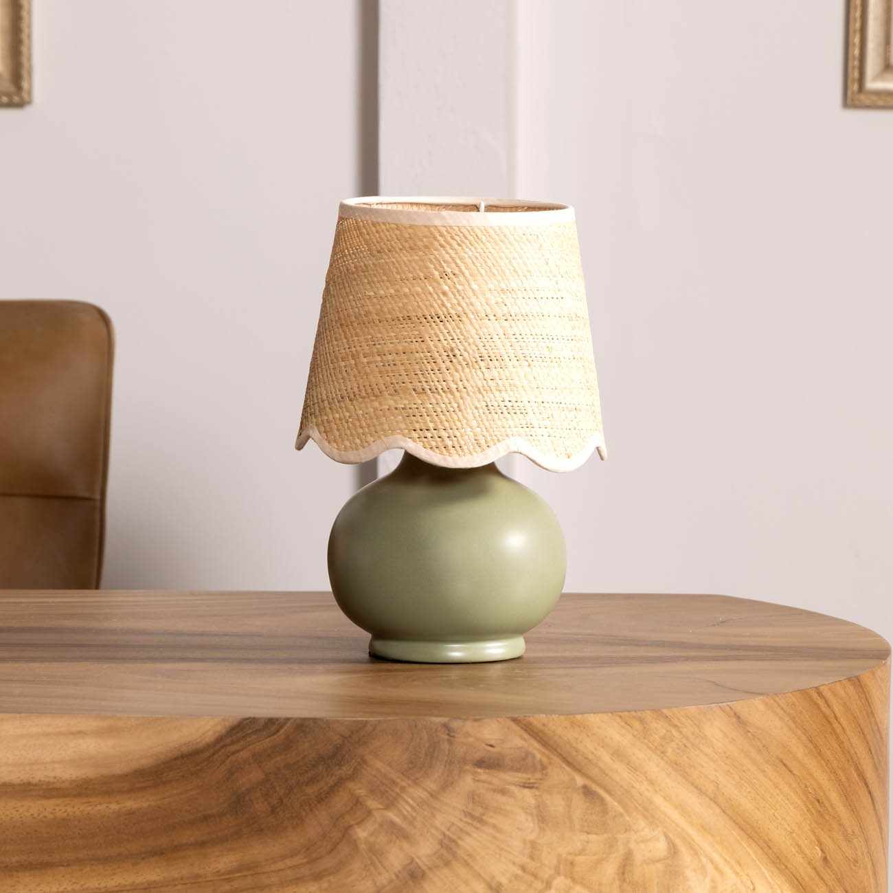 Theisseil Green Table Lamp - Quahog Bay Bedding