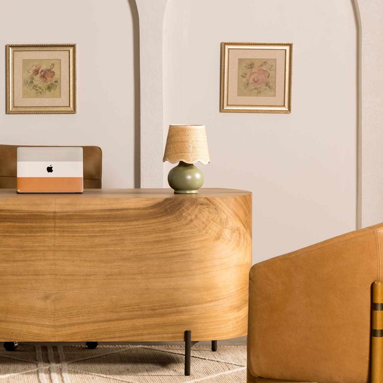 Theisseil Green Table Lamp - Quahog Bay Bedding