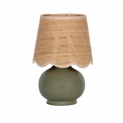 Theisseil Green Table Lamp - Quahog Bay Bedding
