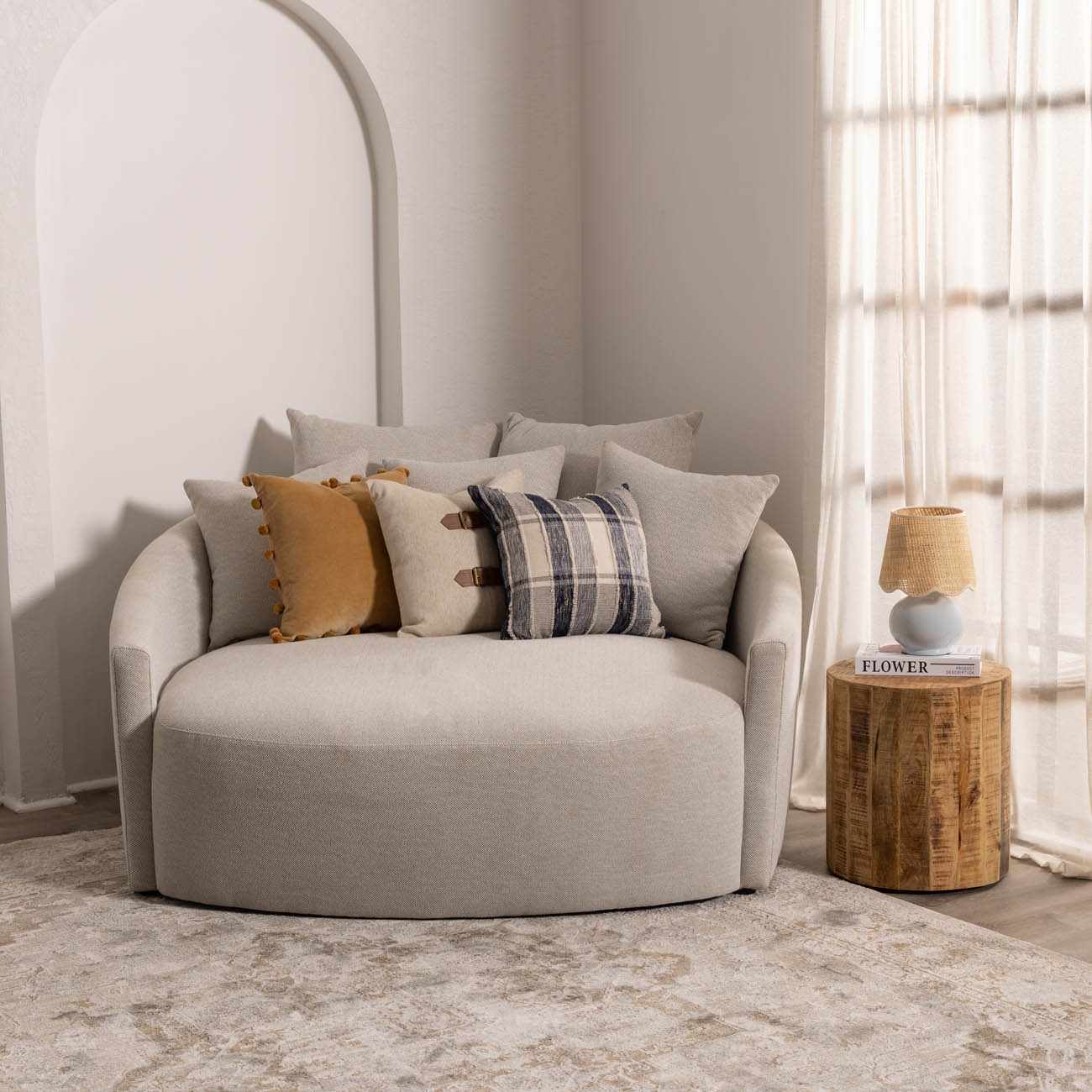 Theisseil Light Blue Table Lamp - Quahog Bay Bedding