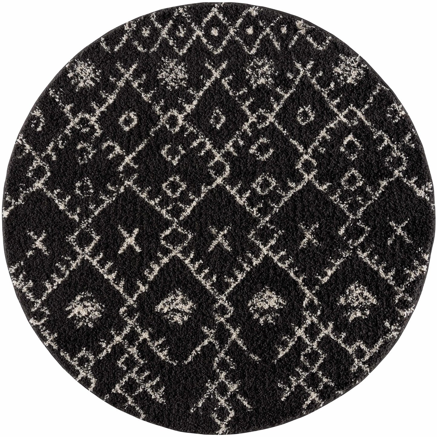 Thetford Black Berber Shag Rug - Clearance - Quahog Bay Bedding