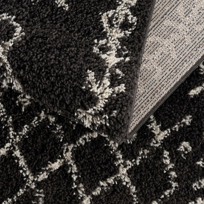 Thetford Black Berber Shag Rug - Clearance - Quahog Bay Bedding