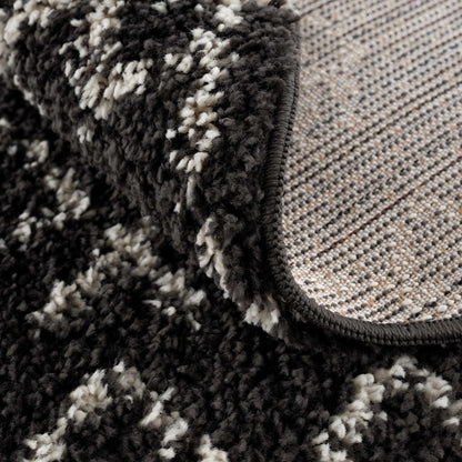 Thetford Black Berber Shag Rug - Clearance - Quahog Bay Bedding