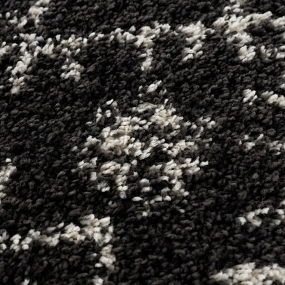 Thetford Black Berber Shag Rug - Clearance - Quahog Bay Bedding