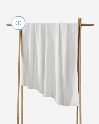 Throw Blanket - Cloud Cool Bedding Collection - Luxury Cooling Bedding - Quahog Bay Bedding