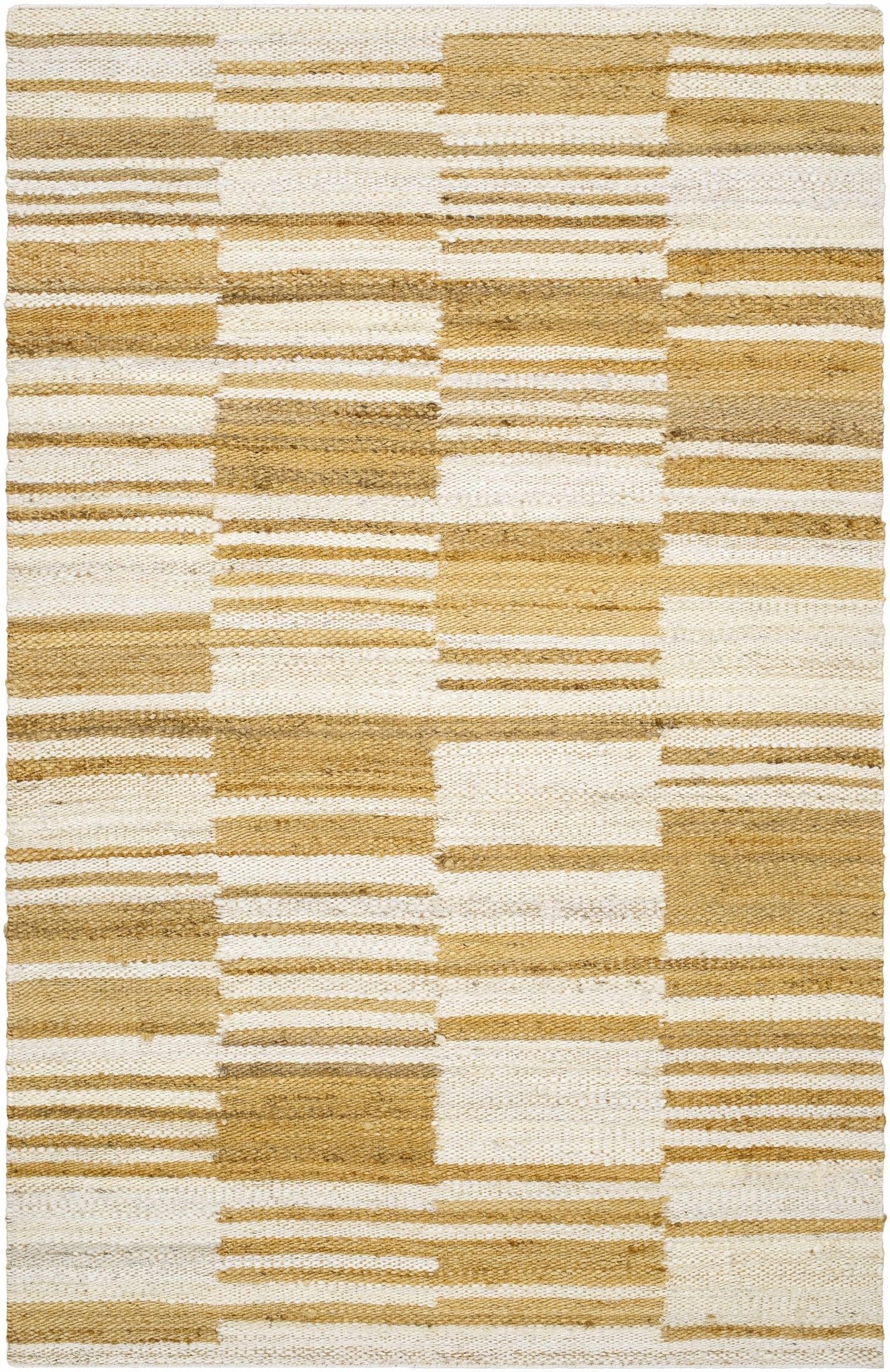 Thyra Broken - Striped Jute Rug - Quahog Bay Bedding
