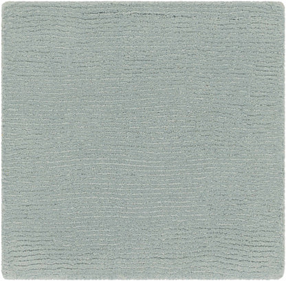 Brockton Solid Dusty Sage Wool Rug