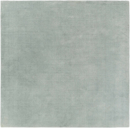 Brockton Solid Dusty Sage Wool Rug