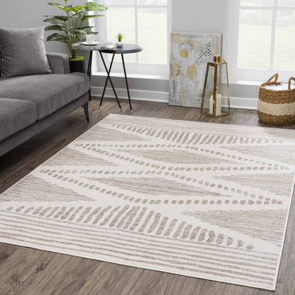 Tigrisis Beige 2328 Area Rug - Quahog Bay Bedding