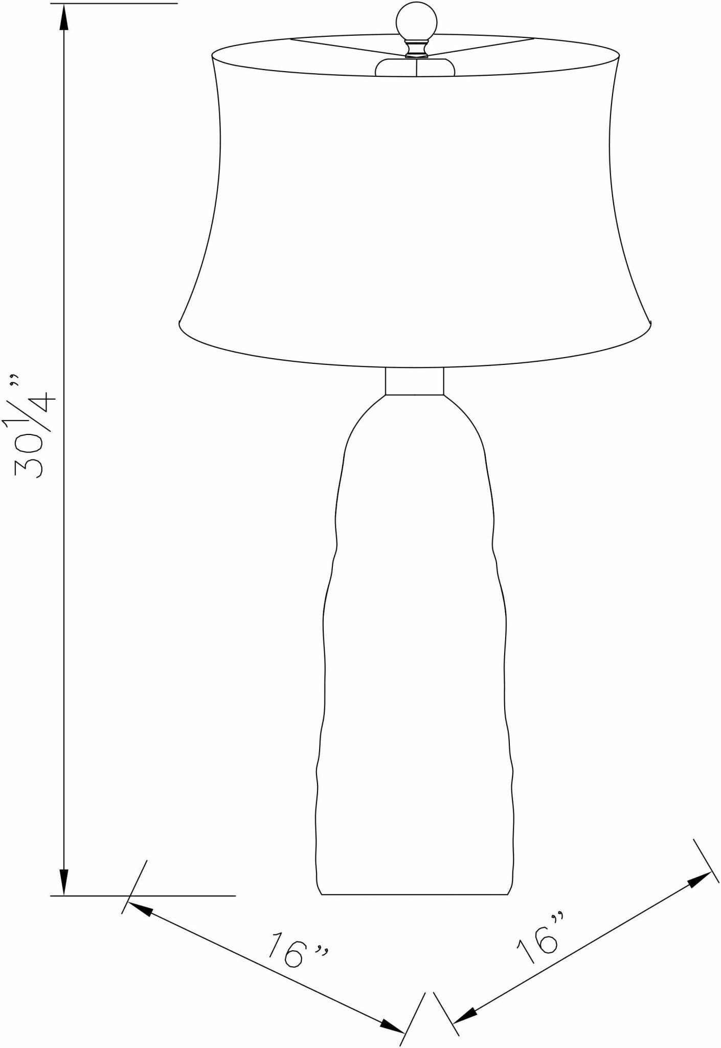 Tinoto Glass Table Lamp - Quahog Bay Bedding