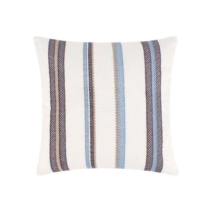 Tobago Stripe Pillow - Quahog Bay Bedding