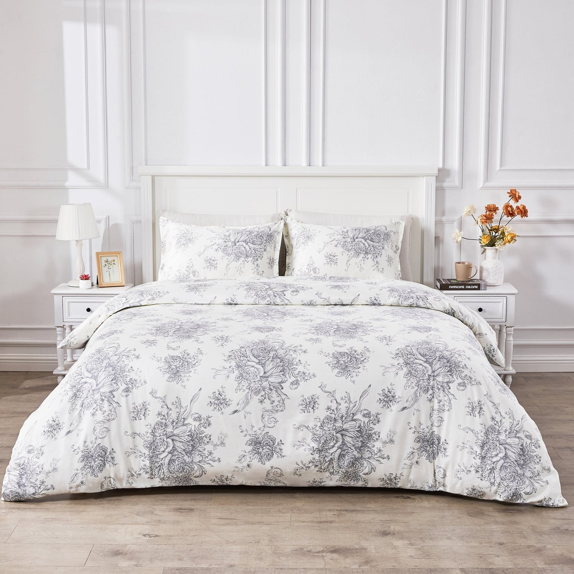 Toile Duvet Set - Quahog Bay Bedding