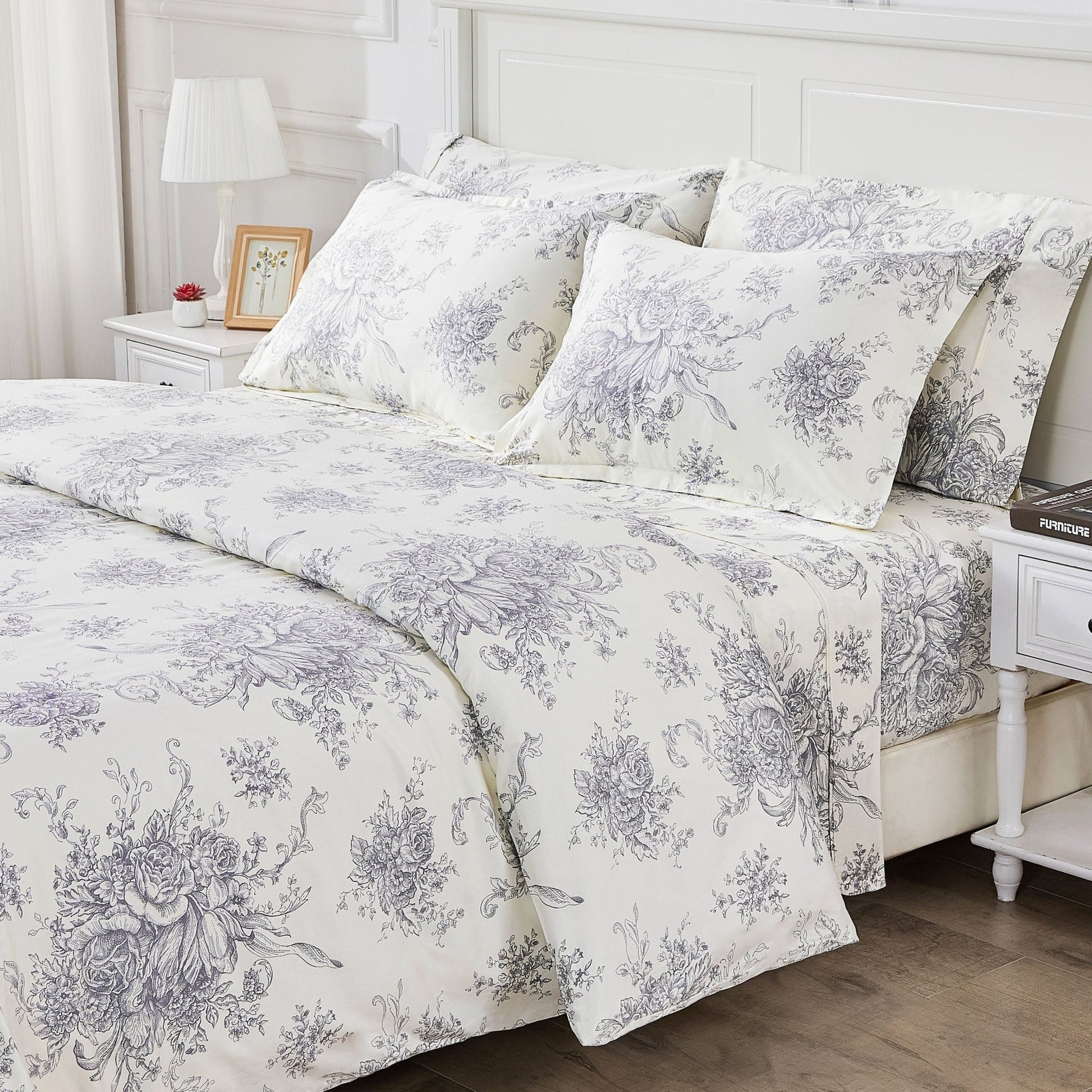 Toile Duvet Set - Quahog Bay Bedding
