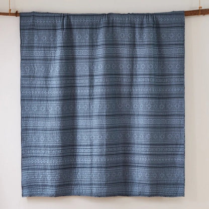 Tolteca Nautical Indigo Quilt Set - Nautical Themed Quilt Set - Quahog Bay Bedding