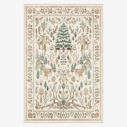 Toluca Area Rug Flashrug - Quahog Bay Bedding