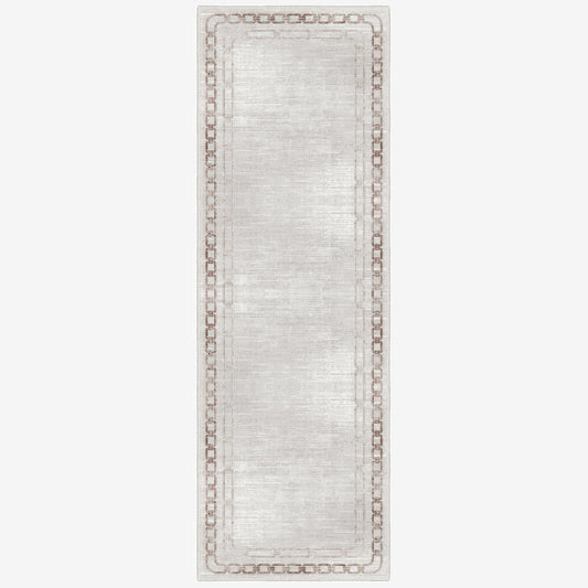Toulouse Area Rug - Modern, Stain Resistant, Chenille Cotton Rugs, Non-Slip Base - Quahog Bay Bedding