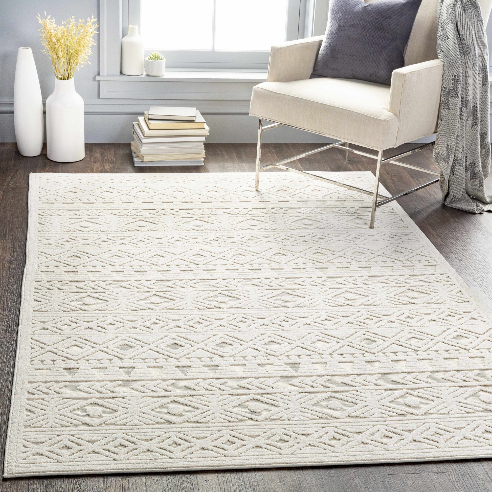 Treuddyn 3D Outdoor Area Rug - Quahog Bay Bedding