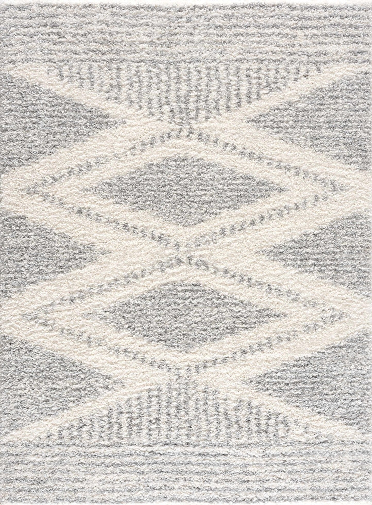Trunding Plush Area Rug in Gray - Plush Pile Rugs - Quahog Bay Bedding