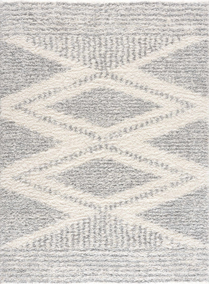 Trunding Plush Area Rug in Gray - Plush Pile Rugs - Quahog Bay Bedding