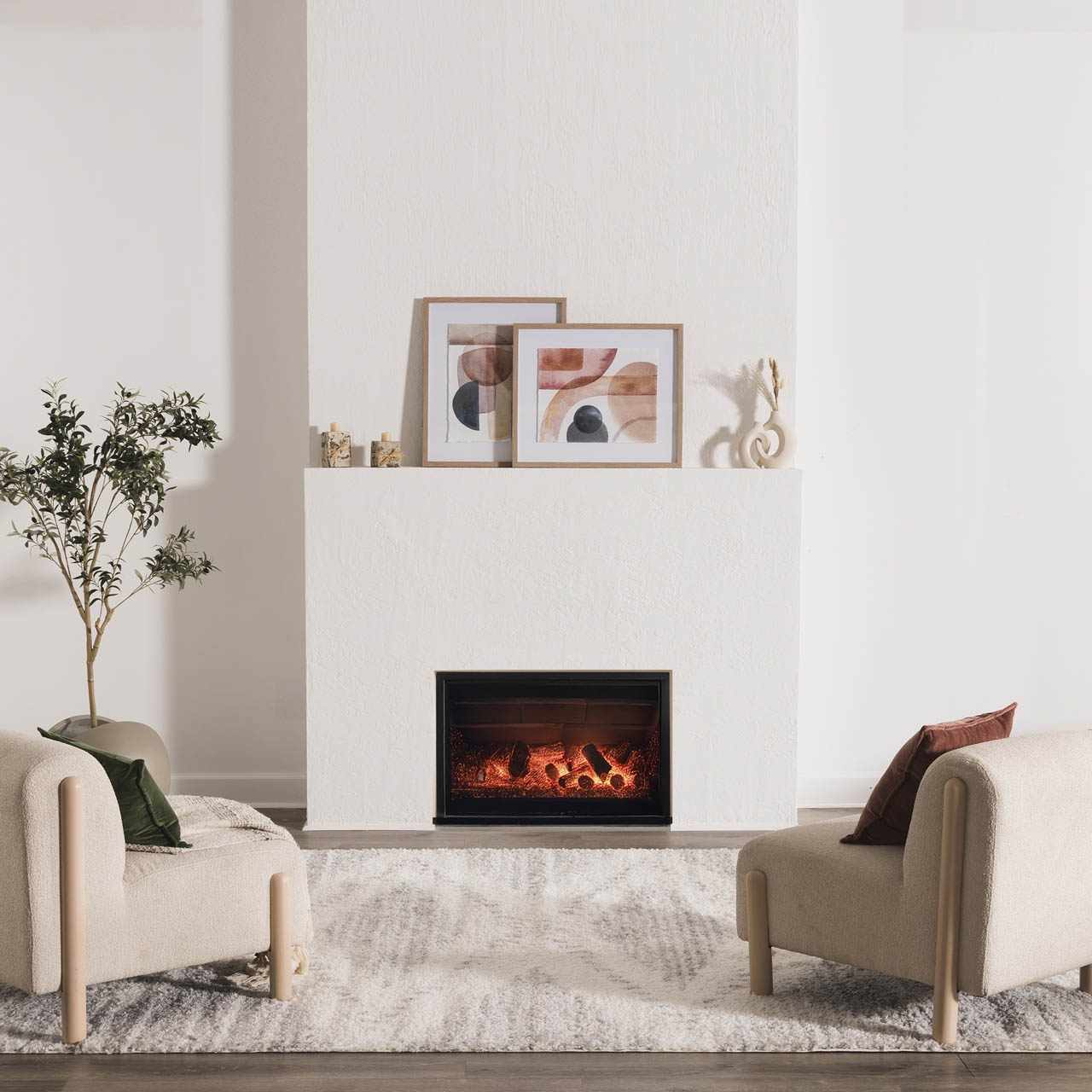 Trunding Plush Area Rug in Gray - Plush Pile Rugs - Quahog Bay Bedding