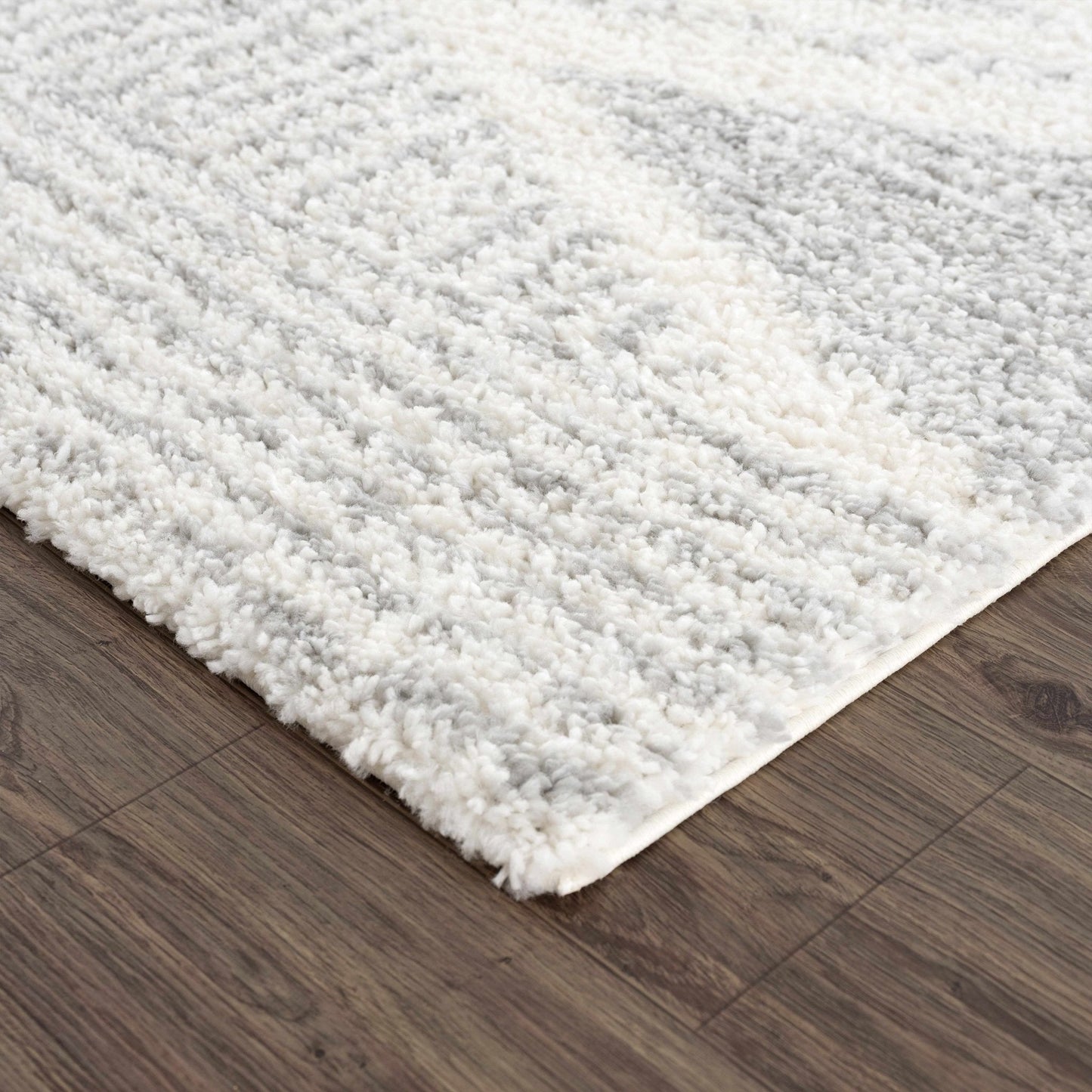Trunding Plush Area Rug in Gray - Plush Pile Rugs - Quahog Bay Bedding