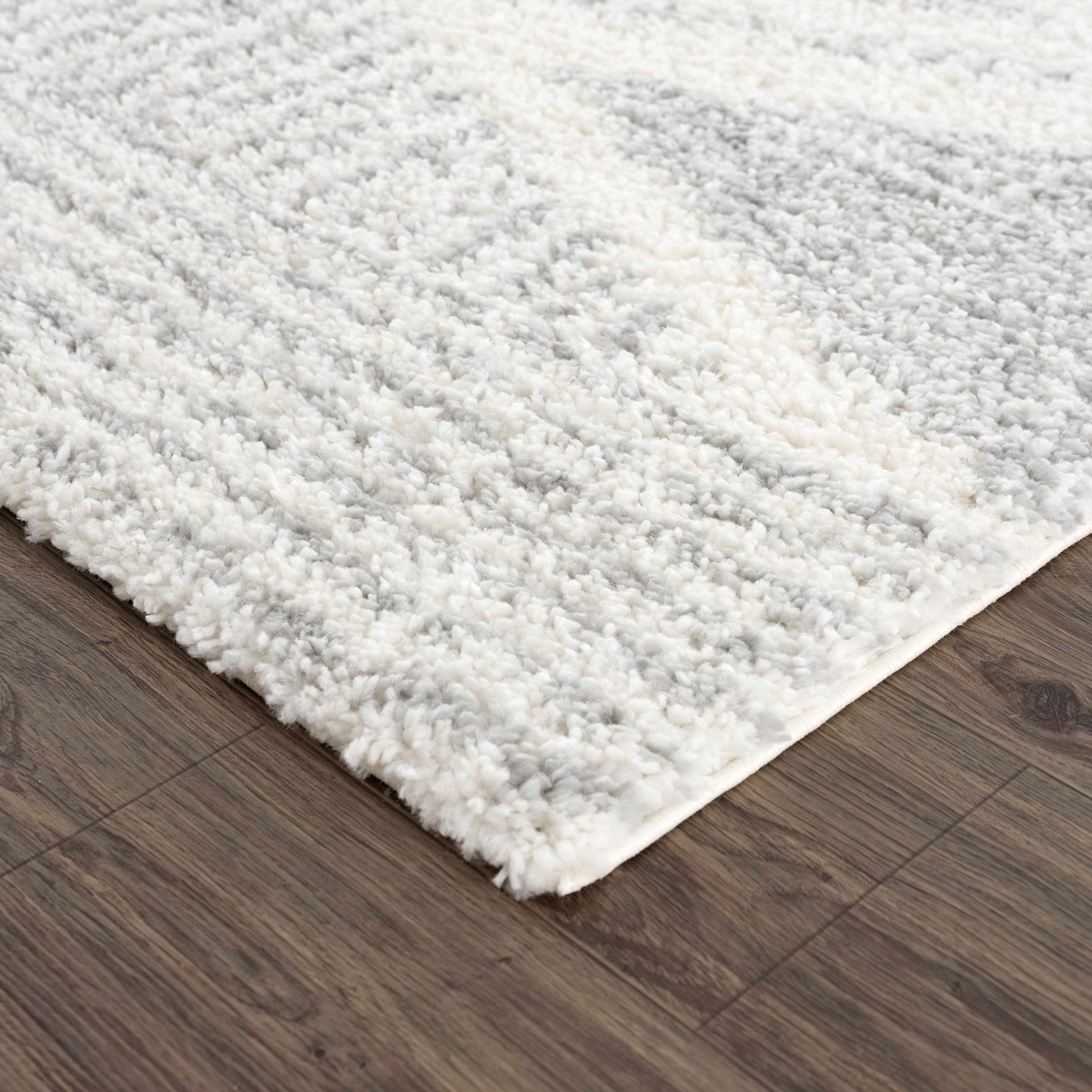Trunding Plush Area Rug in Gray - Plush Pile Rugs - Quahog Bay Bedding