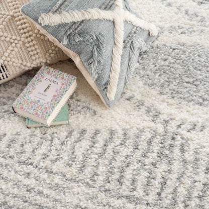 Trunding Plush Area Rug in Gray - Plush Pile Rugs - Quahog Bay Bedding