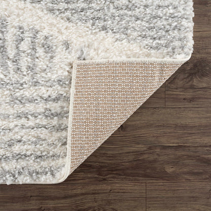 Trunding Plush Area Rug in Gray - Plush Pile Rugs - Quahog Bay Bedding