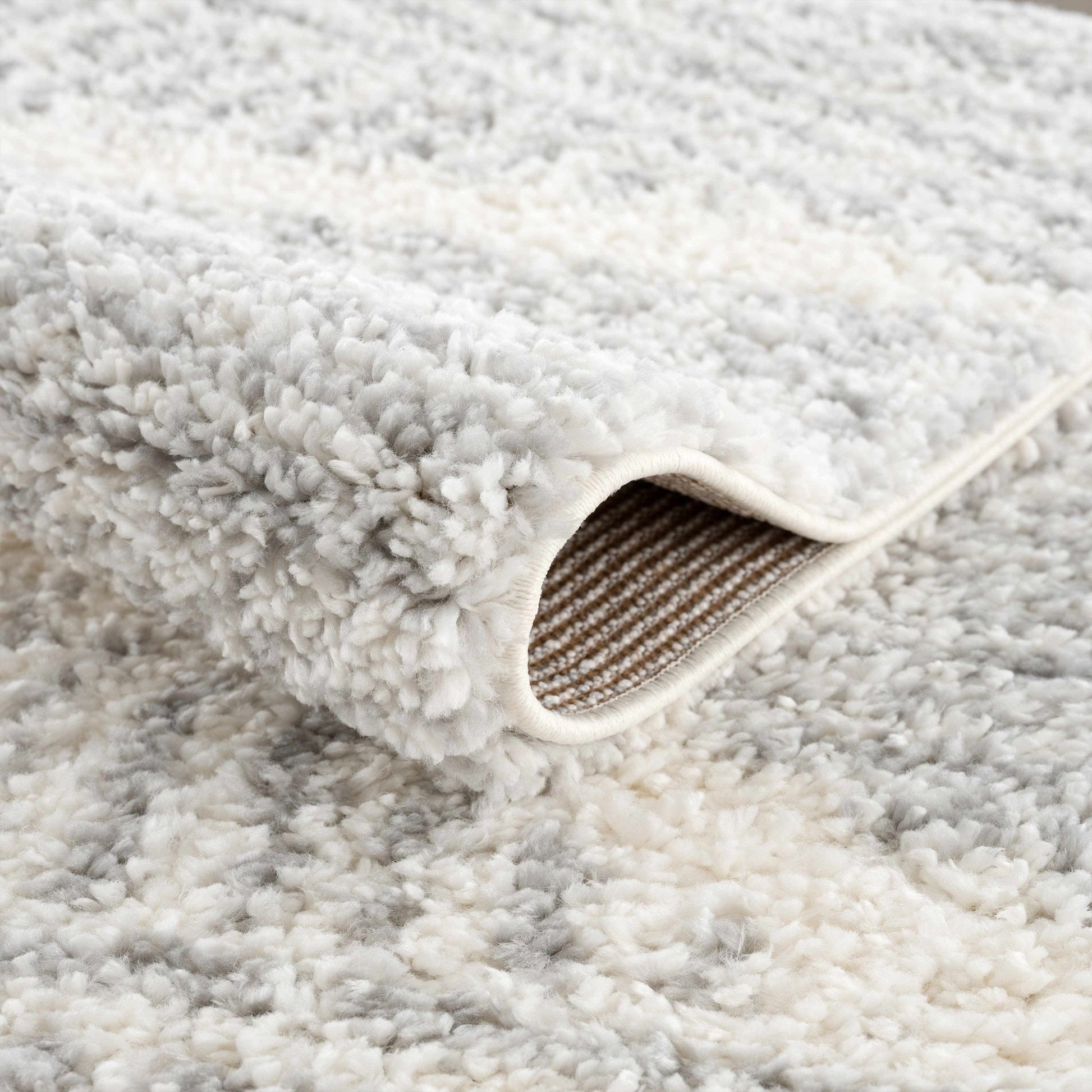 Trunding Plush Area Rug in Gray - Plush Pile Rugs - Quahog Bay Bedding