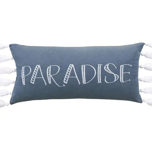 Truro Paradise Pillow Coastal Accent Pillows - Quahog Bay Bedding