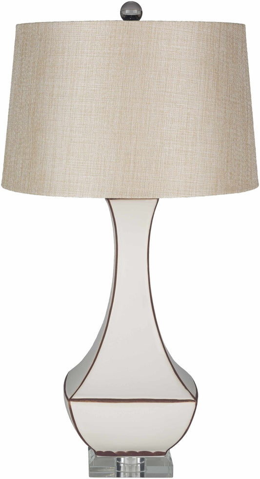 Tuka Tan Ceramic Table Lamp - Quahog Bay Bedding