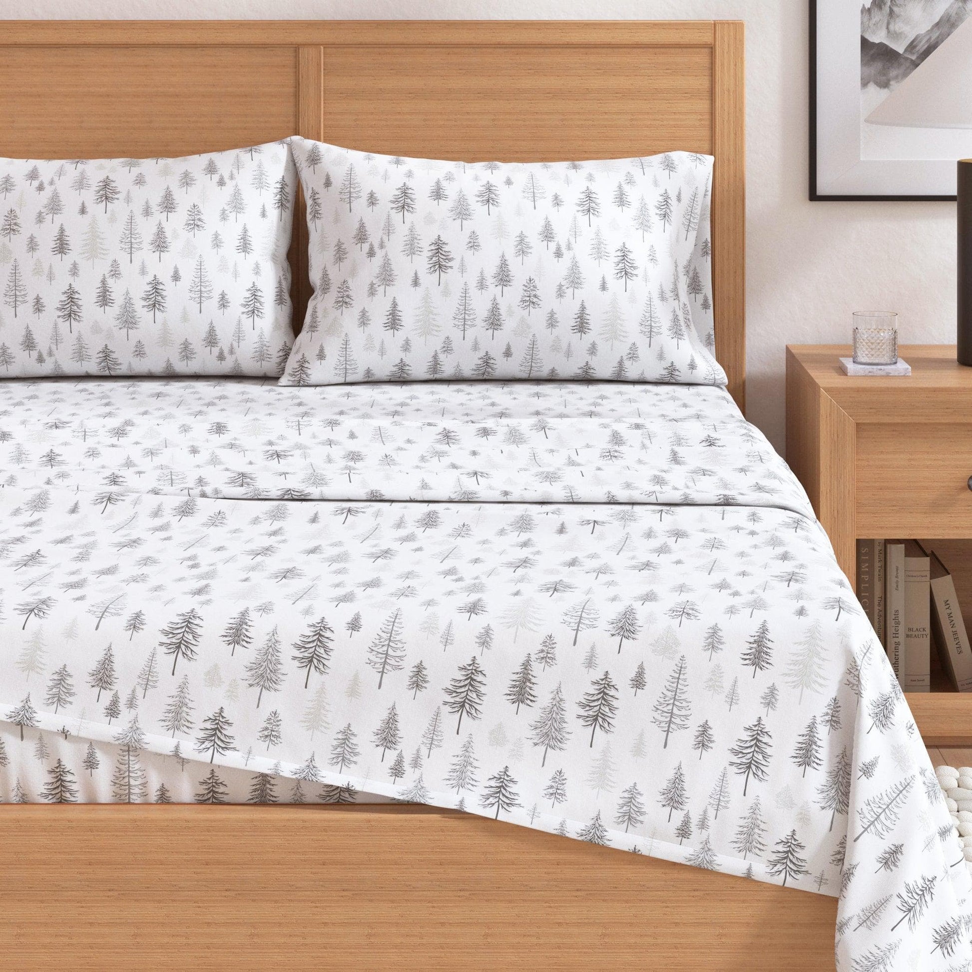 Turkish Cotton Flannel Sheet Sets - Fall & Christmas Sheet Sets - Quahog Bay Bedding