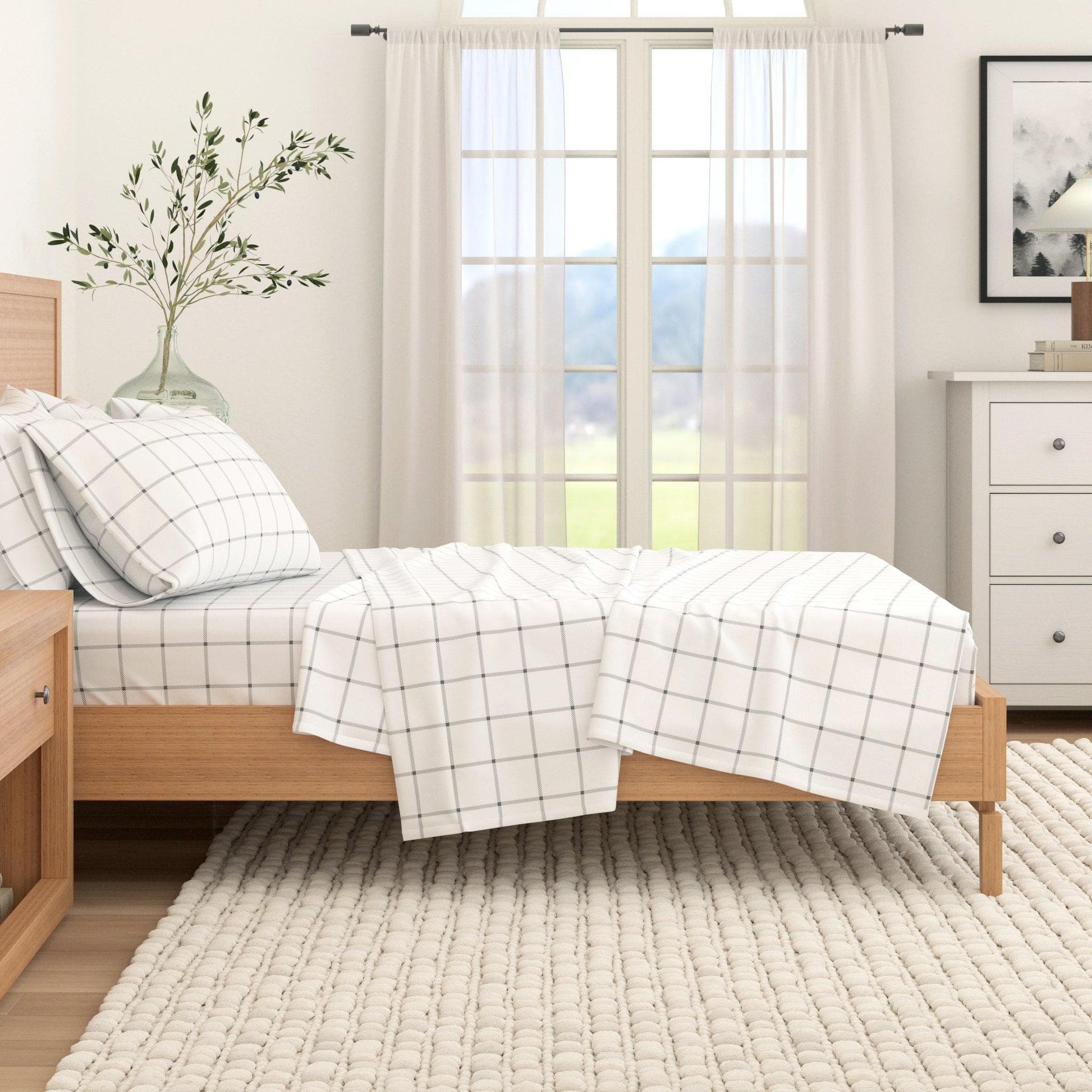 Turkish Cotton Flannel Sheets - Fall & Christmas Themed Flannel Sheets - Quahog Bay Bedding