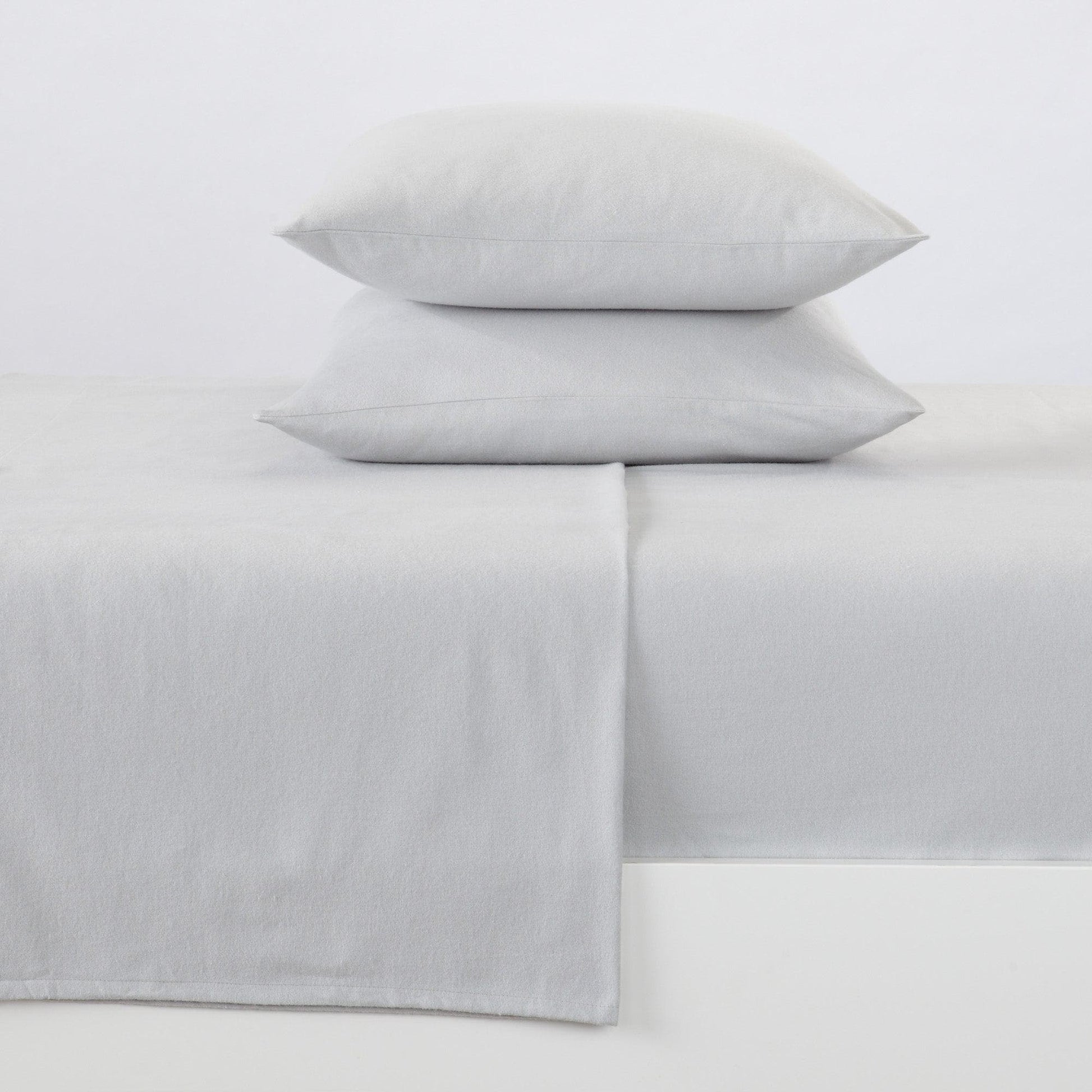 Turkish Cotton Flannel Sheets - Solid Colors - Quahog Bay Bedding
