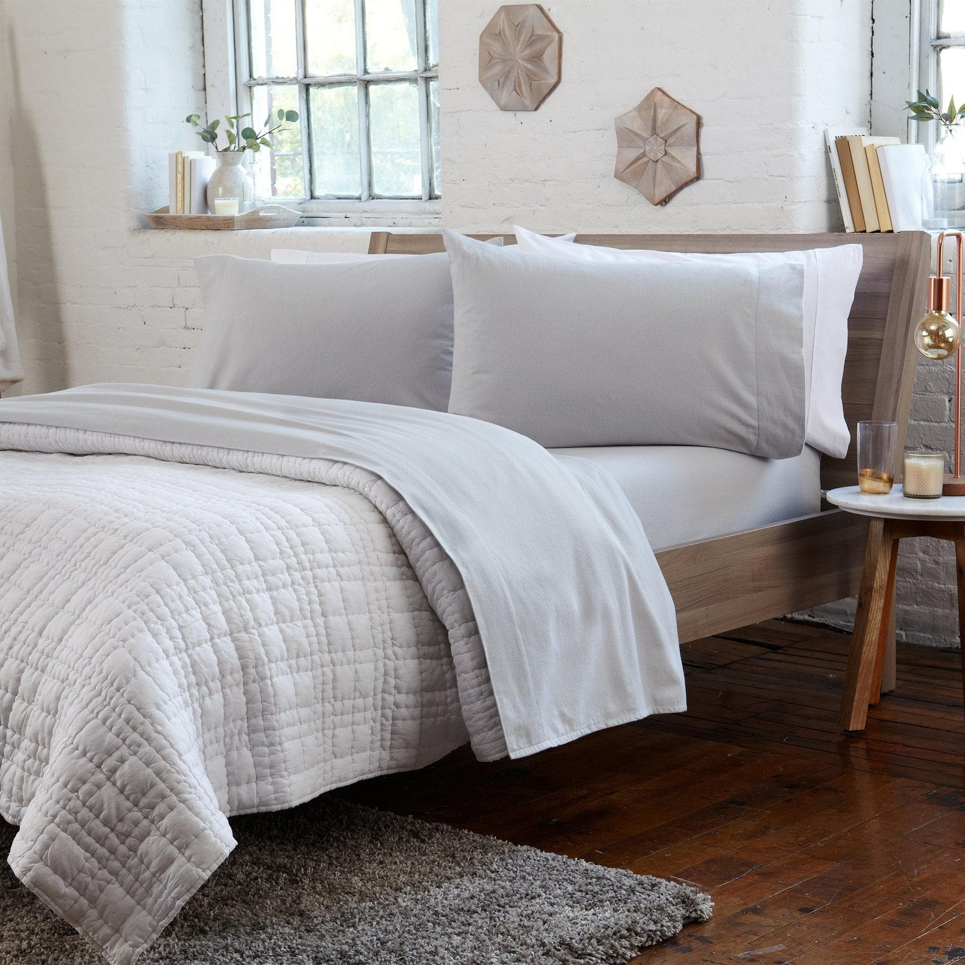 Turkish Cotton Flannel Sheets - Solid Colors - Quahog Bay Bedding