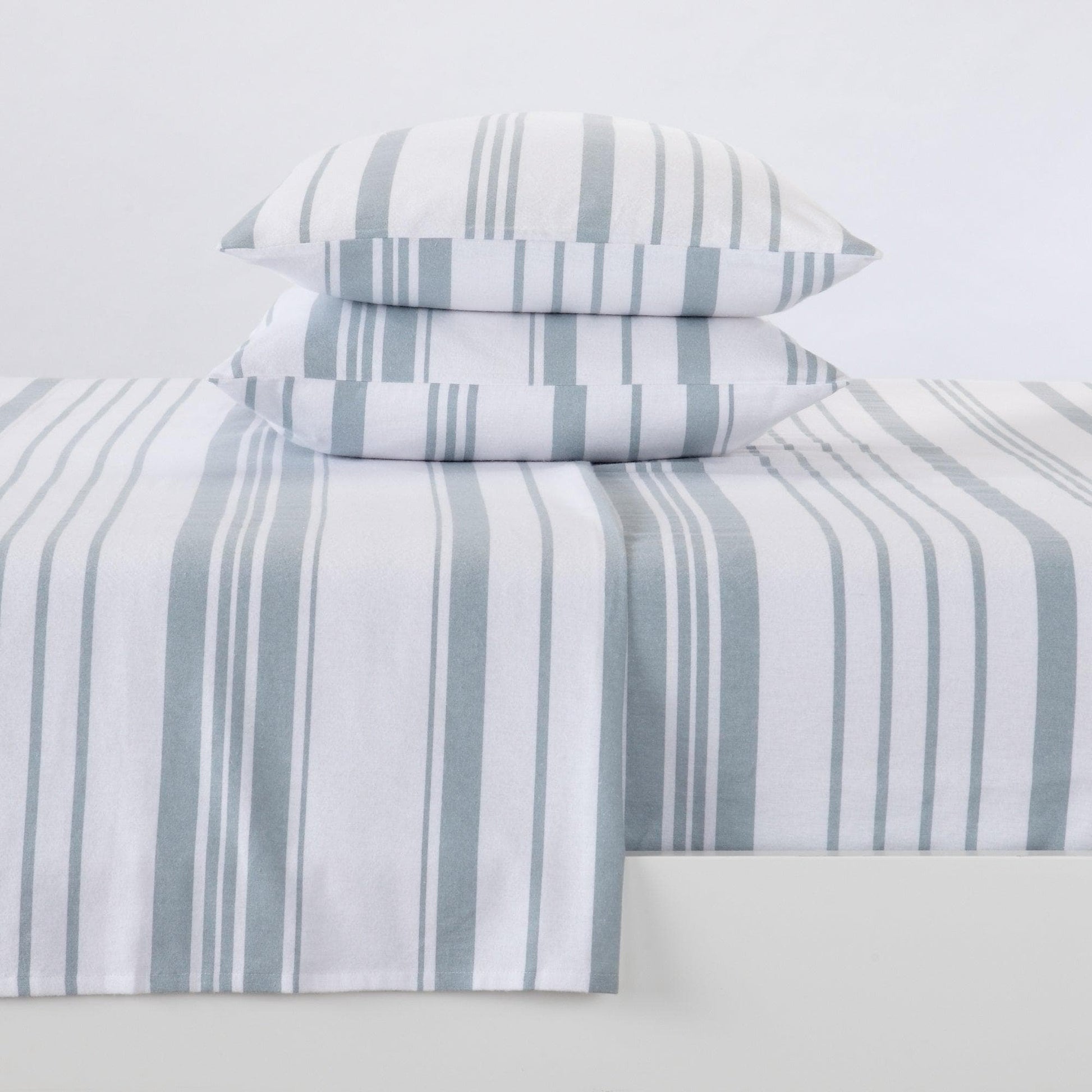 Turkish Cotton Flannel Sheets - Solid Colors - Quahog Bay Bedding