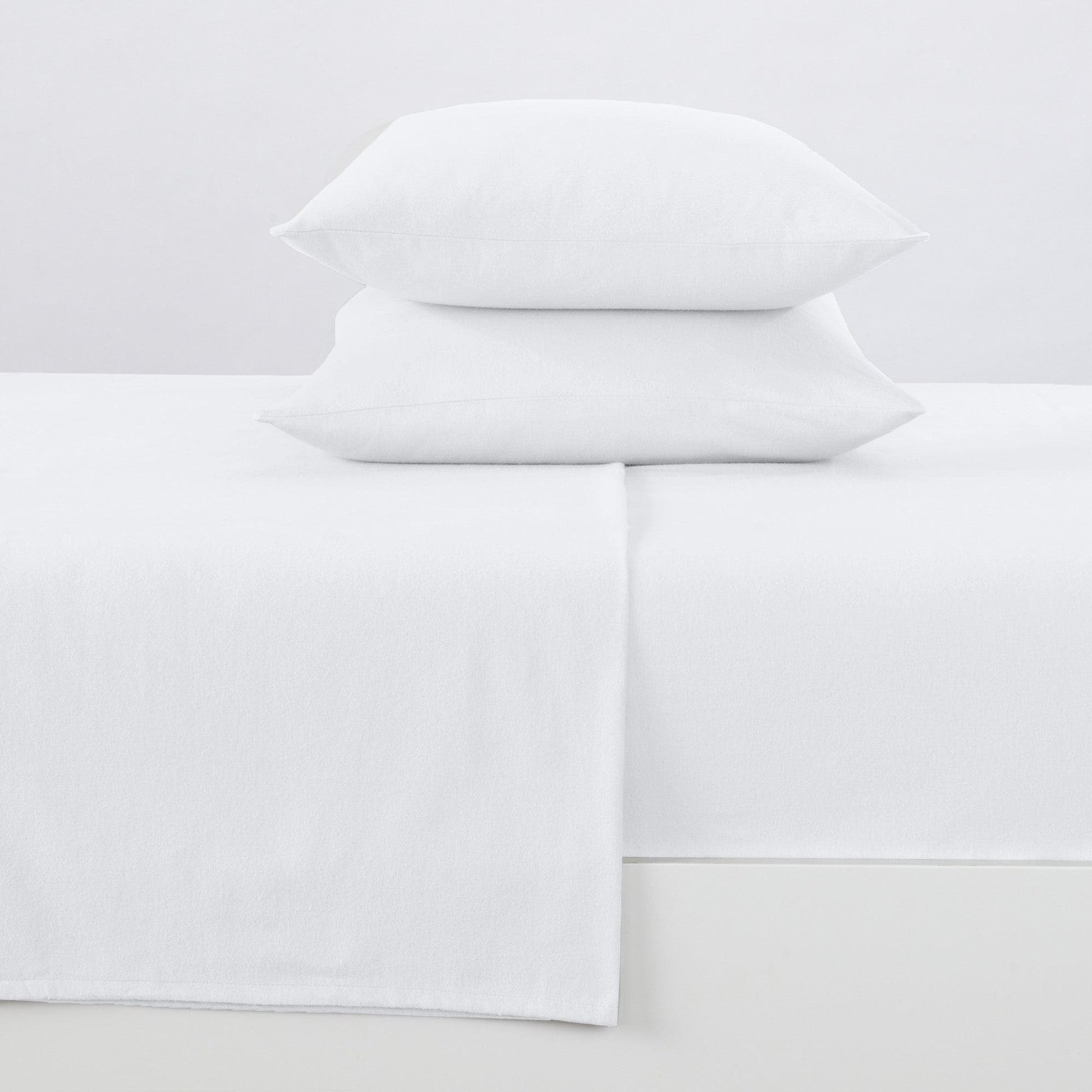 Turkish Cotton Flannel Sheets - Solid Colors - Quahog Bay Bedding