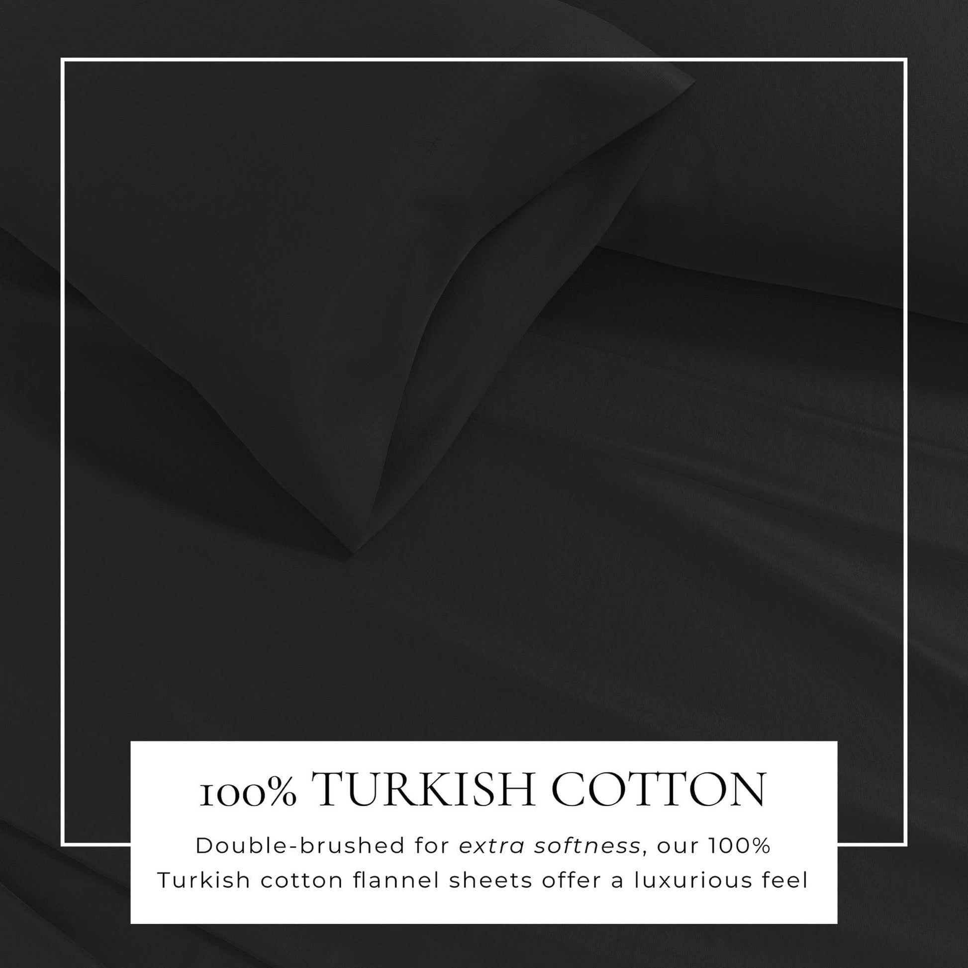 Turkish Cotton Flannel Sheets - Solid Flannel Sheet Sets - Solid Colors - Quahog Bay Bedding