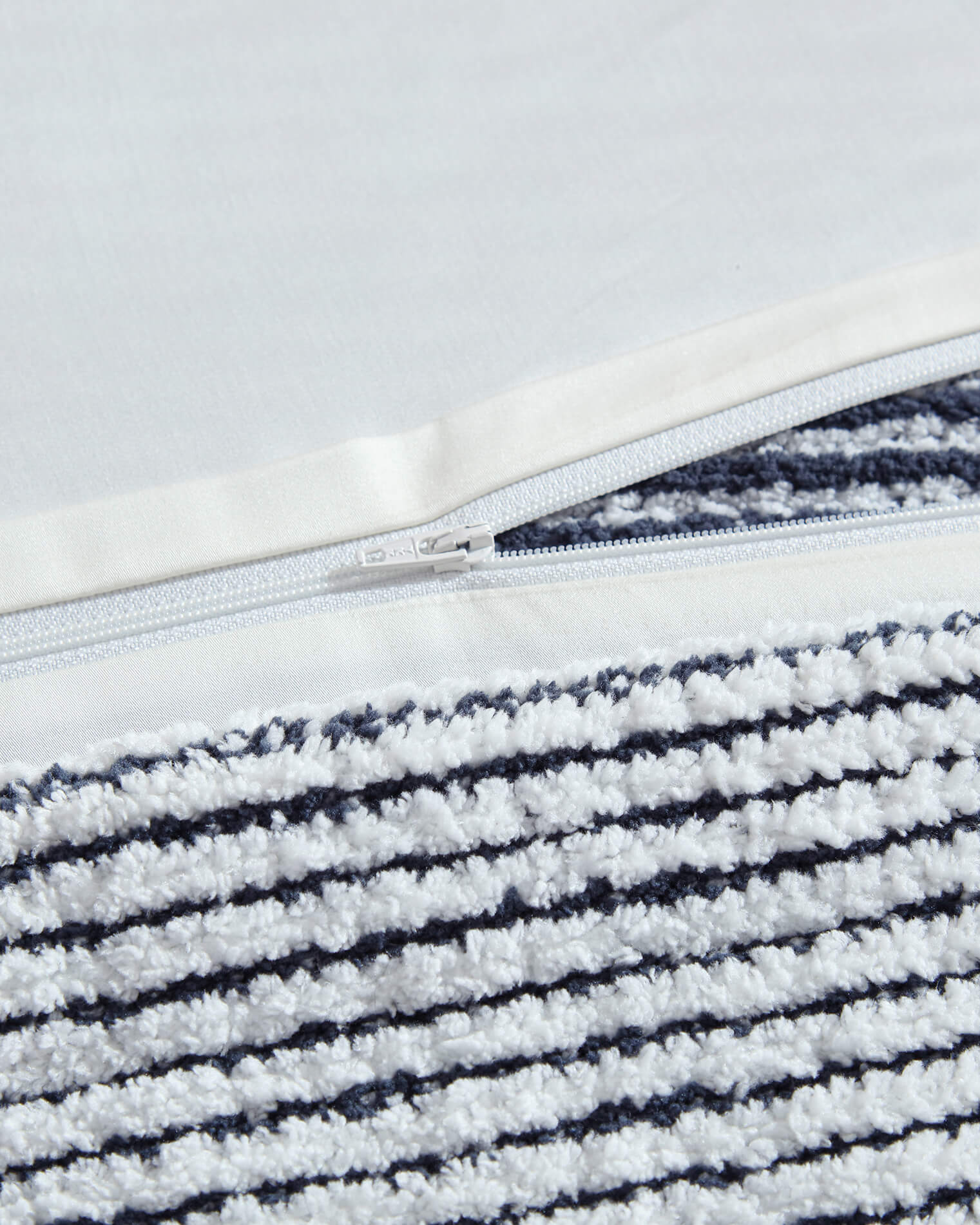 Two - Tone Snug Ribbed Bamboo Duvet Cover - Quahog Bay Bedding