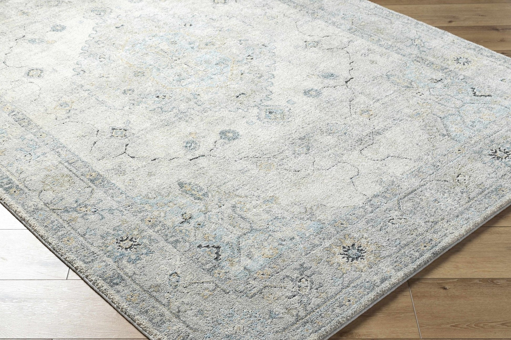 Tyche Beige Thick Luxe Area Rug - Quahog Bay Bedding