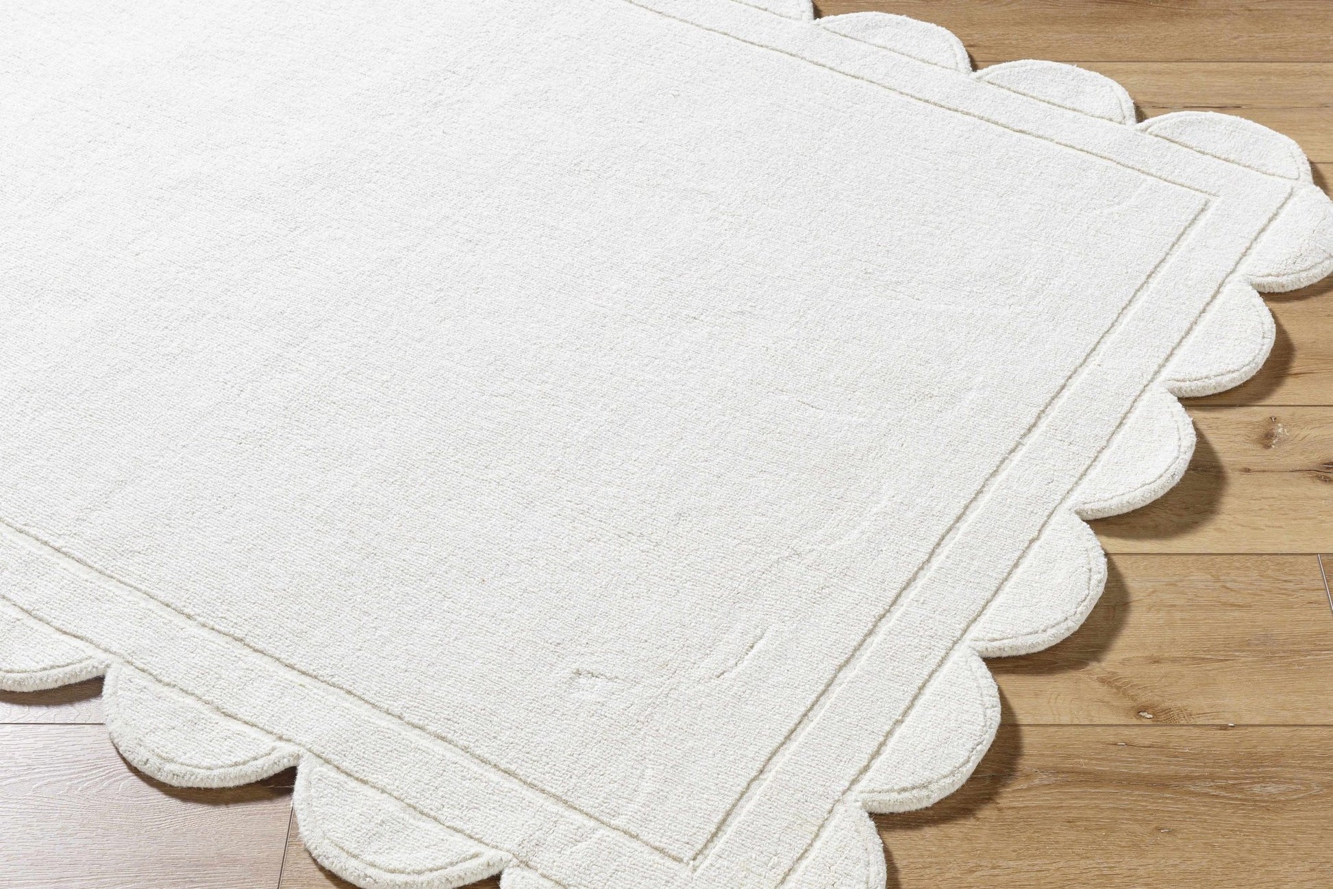 Uhuro White Geometric Area Rug - Quahog Bay Bedding