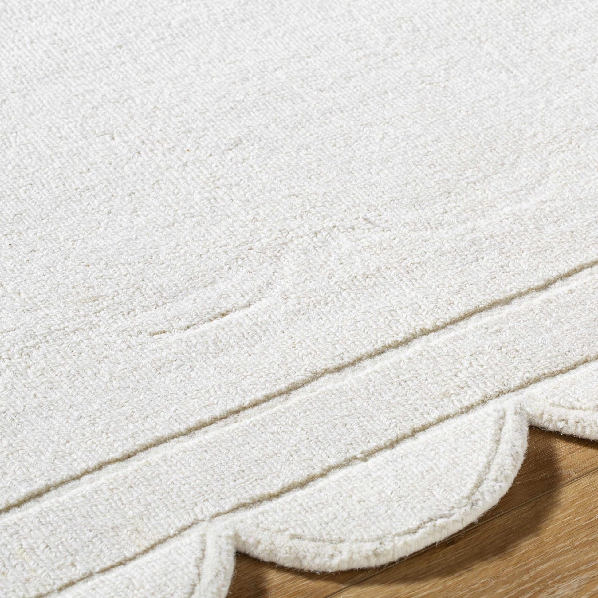 Uhuro White Geometric Area Rug - Quahog Bay Bedding